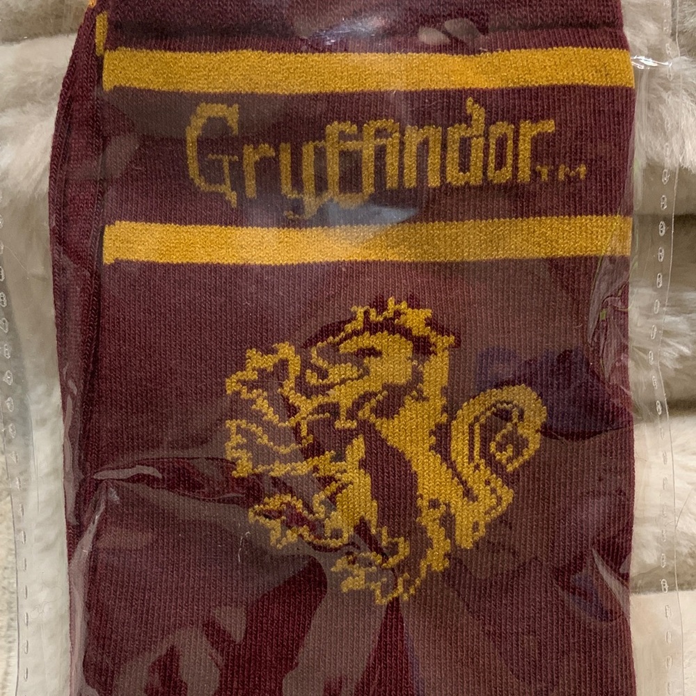 Gryffindor crew socks
